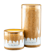 Almond Butter in 300g and 850g Nut Market jars.