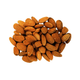 Pile of Dry Roasted Almonds.