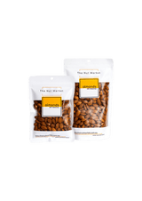 Dry Roasted Almonds in 200g and 500g Nut Market bag.