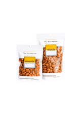 Insecticide Free Almonds in 200g and 500g Nut Market bags.