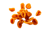 Close up of scattered Australian Dried Apricots.