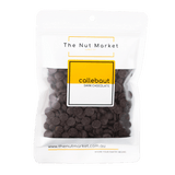 Callebaut Dark Chocolate Callets in 200g Nut Market packet.