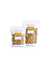 Cashews Roasted and Salted in 200g and 500g Nut Market bags.