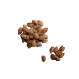 Small pile of Roasted Cinnamon Almonds.
