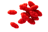 Small scattered pile of Strawberry Clouds.