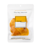 Australian Dried Mango in 100g Nut Market bag.