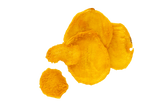 Close up of Dried Mango Cheeks.