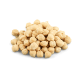 A small pile of Roasted Hazelnuts