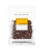 Chocolate Jelly Babies in 200g Nut Market Packet.