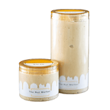 Macadamia Butter in 270g and 800g Nut Market jars.
