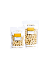 Macadamia Roasted and Salted in 180g and 450g Nut Market bags.