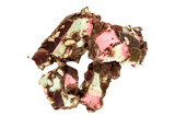 Chunk of Rocky Road Milk Chocolate.