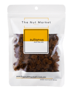 Sultanas in 200g Nut Market bag.