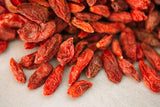 Close up of Organic Goji Berries.