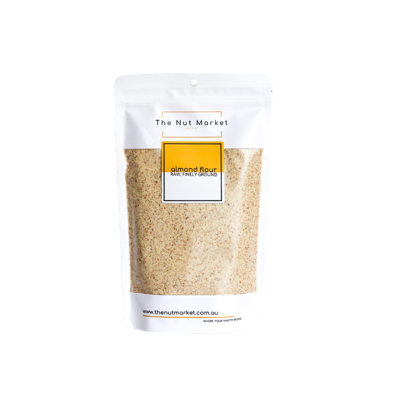 Almond Flour in 400g Nut Market bag. 