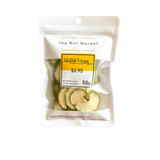 Australian Dried Apple Rings in 50g Nut Market bag.