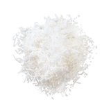 Small pile of Shredded Coconut.