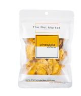 Dried Pineapple in 100g Nut Market Bag.