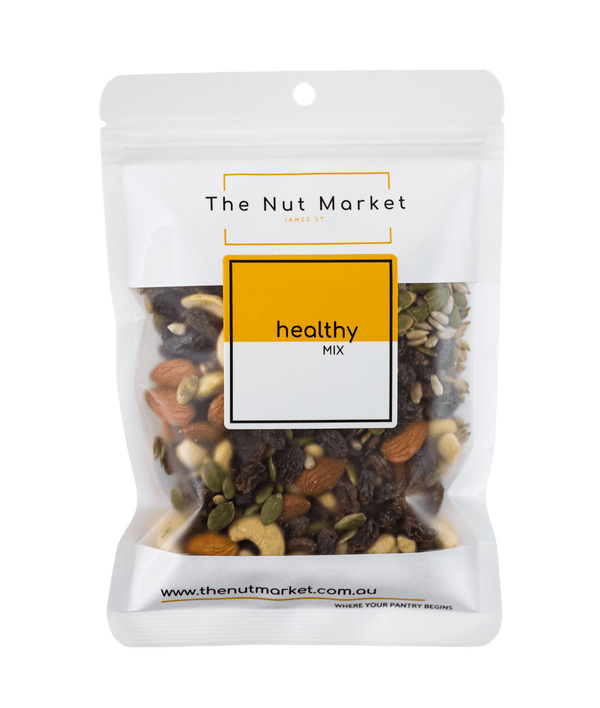 Healthy Trail Mix in 200g Nut Market bag.