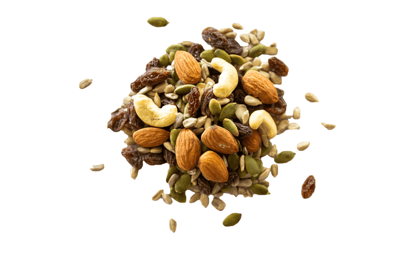 A pile of our tHealthy Trail Mix.