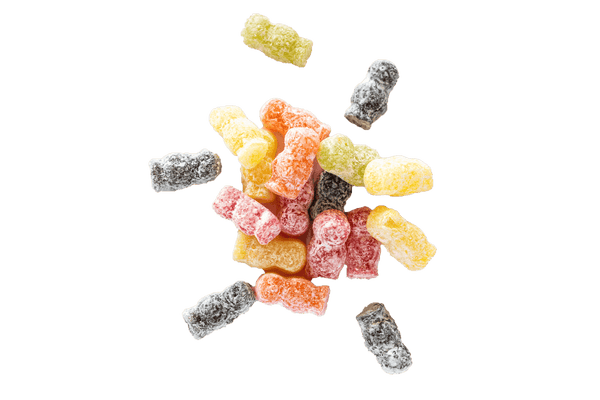 Scattering of Dusted Jelly Babies. 
