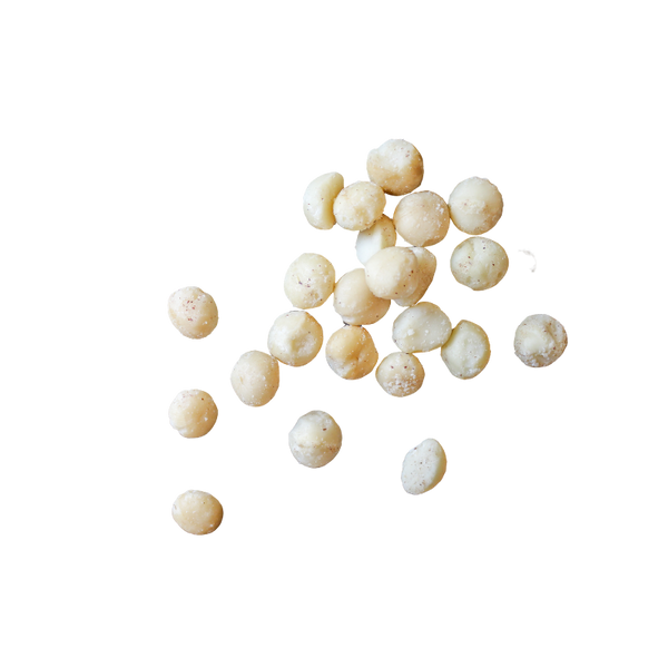 A cluster of organic Macadamia nuts sold by the nut market