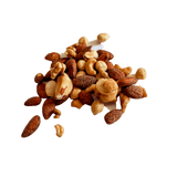 Pile of Mixed Nuts Roasted and Salted.