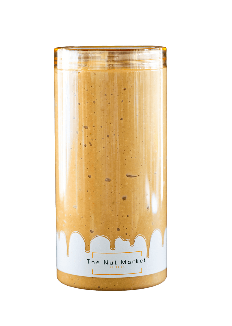 Large 850g Nut Market Jar of Crunchy Peanut Butter.