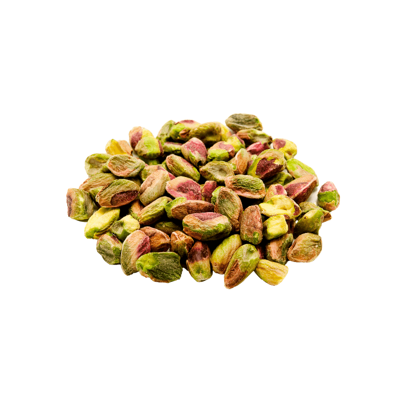 Small cluster of Raw Pistachios. 