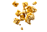Small cluster of Popcorn Peanut Brittle bites.