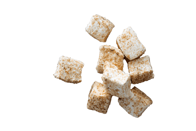 Scattered pile of Toasted Mallows. 