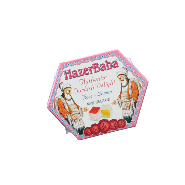 Hazer Baba Rose and Lemon Turkish Delight Mini Box