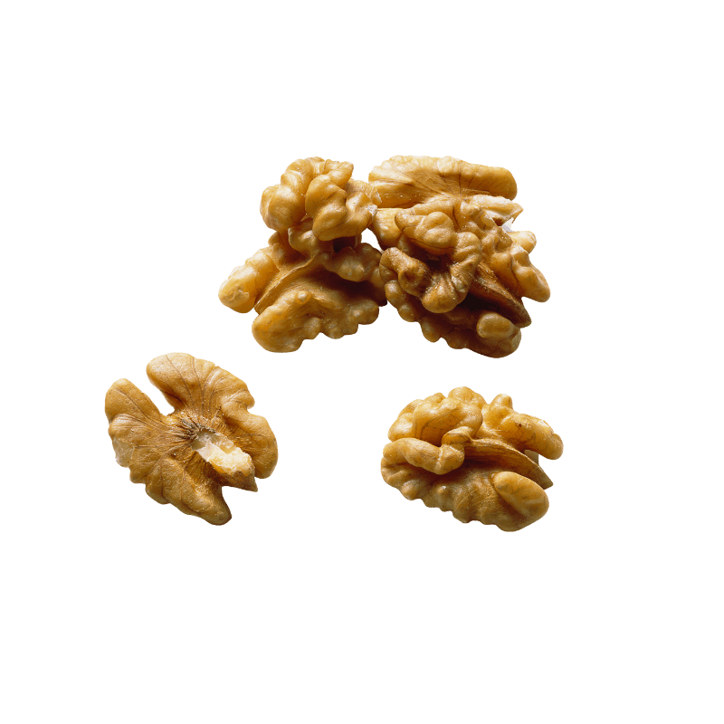 Scattering of Raw Walnuts